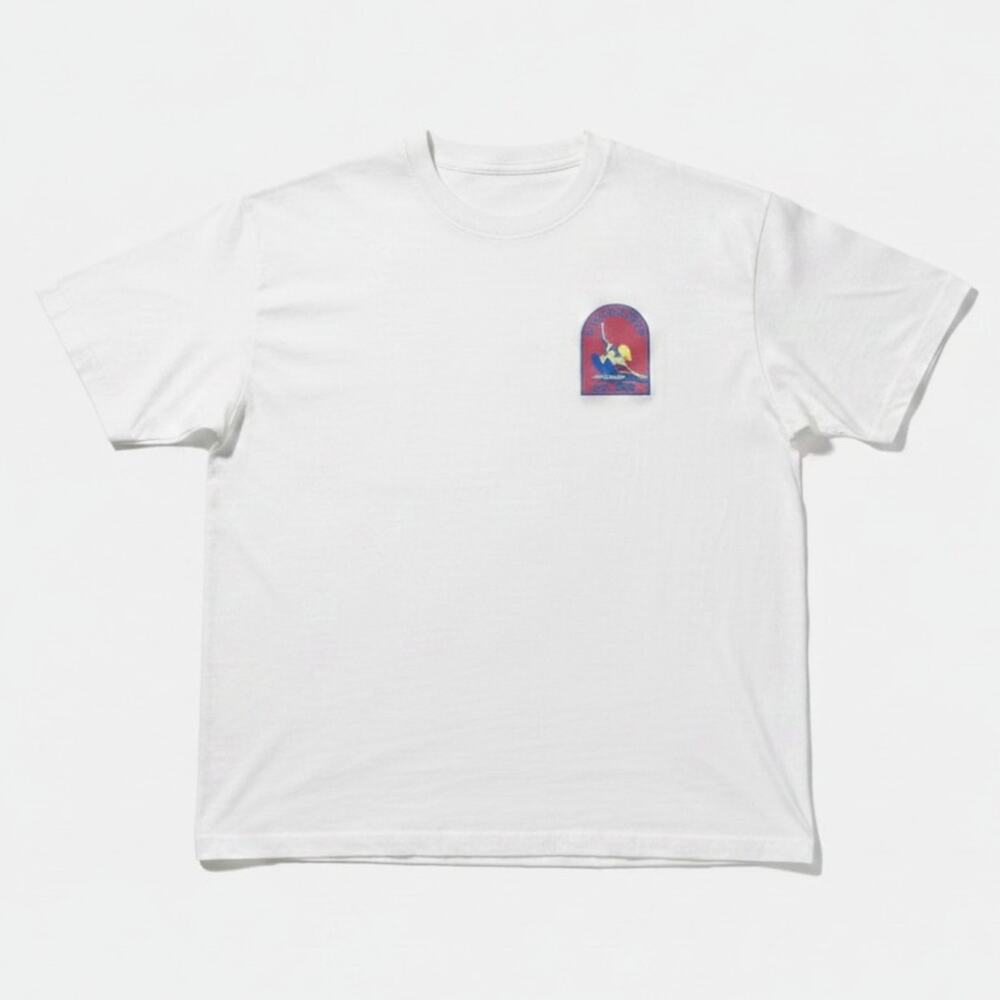 Val Surf Skater Skateboard Logo White Men's XL T-Shirt California Surfing Valley